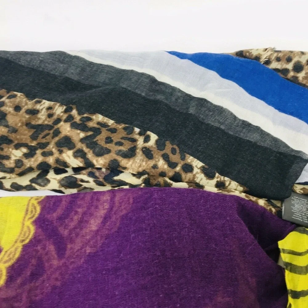 Lot Of‎ 3 Scarves Animal Print Vince Camuto